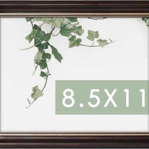 Space Art Deco, Portarretratos de 8.5 x 11 pulgadas para fotos de 8.5 x 11 pulgadas sin paspartú, o dos licencias comerciales de 4 x 9 pulgadas con Space Art Deco, Portarretratos de 8.5 x 11 pulgadas para fotos de 8.5 x 11 pulgadas sin paspartú, o dos licencias comerciales de 4 x 9 pulgadas con