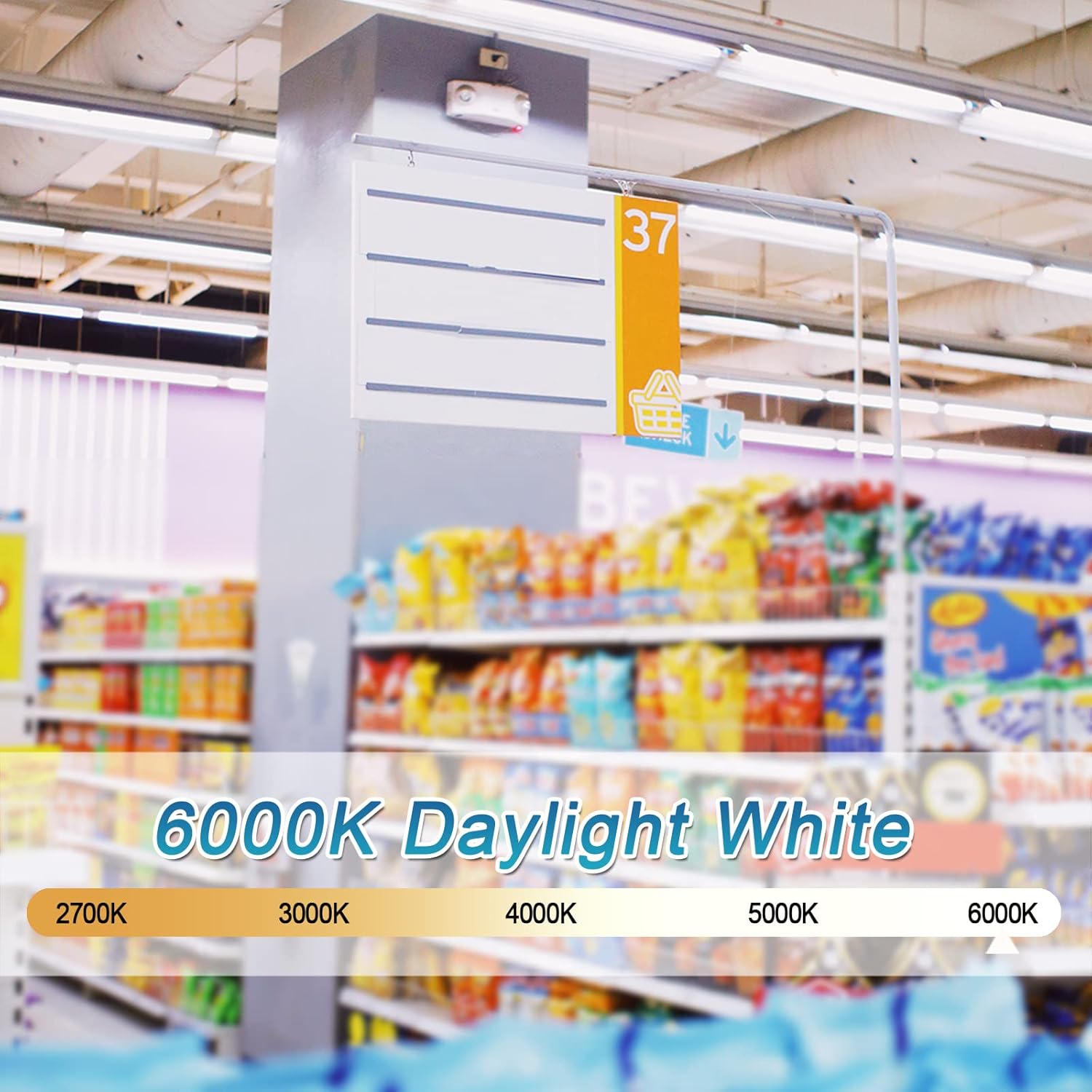 Paquete de 24 bombillas LED T8 de 4 pies, luz blanca diurna de 6000 K, equivalente a 40 W, derivación de lastre, bombillas LED de doble extremo,
