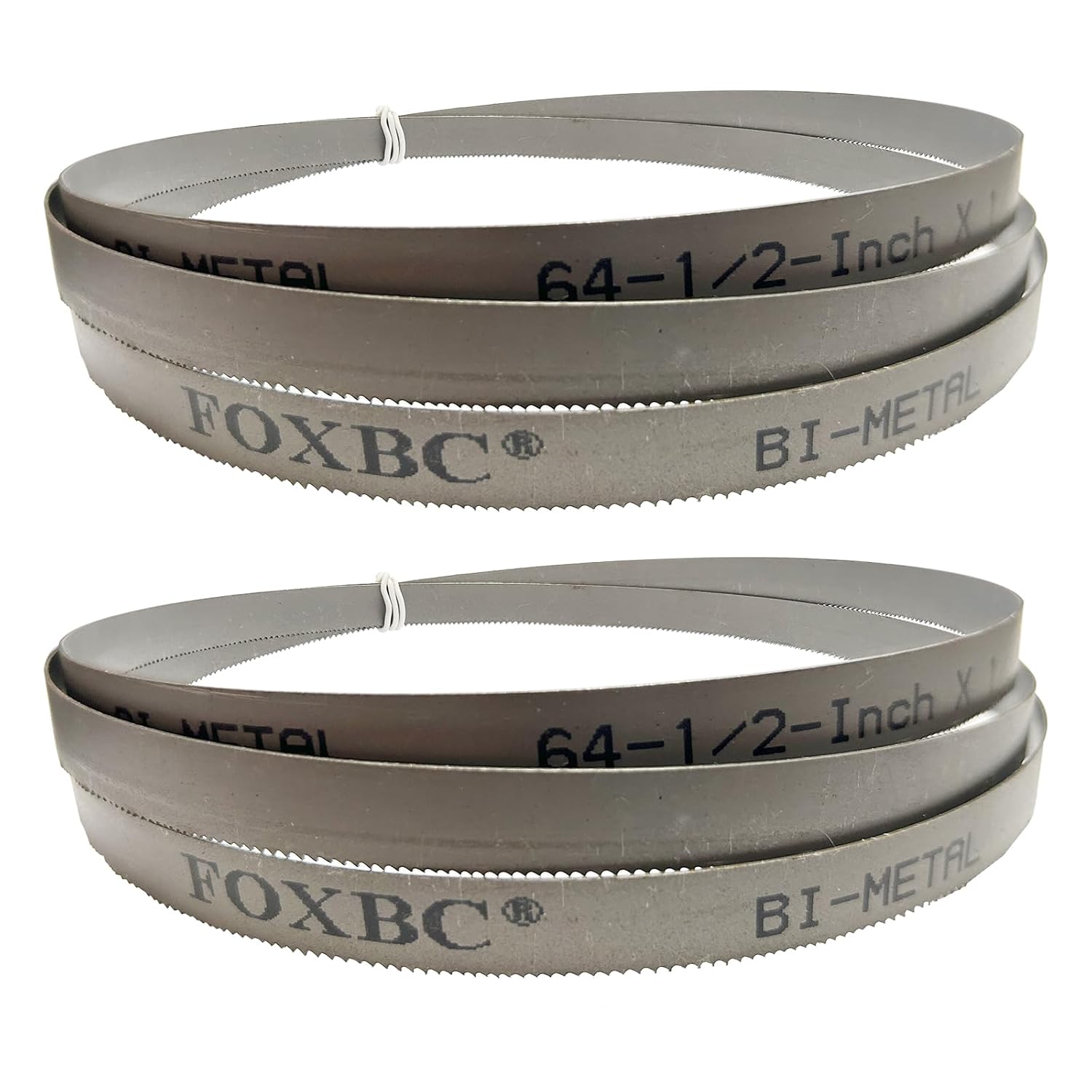 FOXBC 64-12″ x 12″ x 0.02″ x 24 TPI corte de hoja de sierra de cinta de metal para carga portuaria, Wen 3970, sierra de banda de chorro – Paquete de