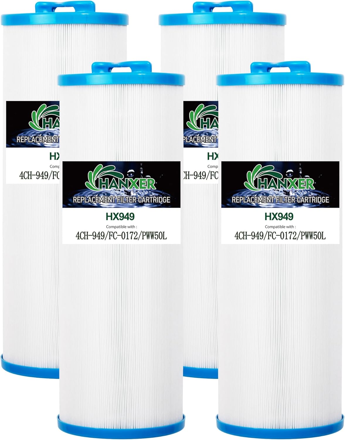 Cartucho de filtro de spa reemplaza para Unicel 4CH-949, Filbur FC-0172, FC0172, PWW50L, 817-4050, AK-90091, 200702, SD-01143, Rising Dragon 50,