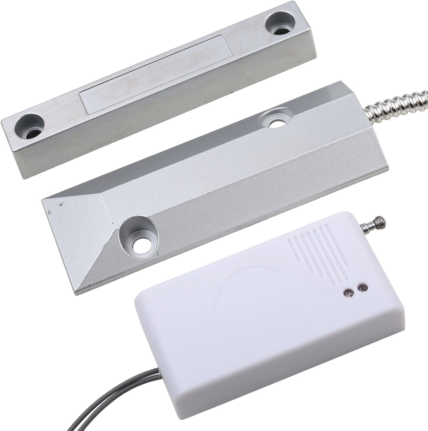 UHPPOTE Obturador inalámbrico de la puerta del rodillo del garaje del contacto del sensor de la puerta 433Mhz para la alarma del GSM