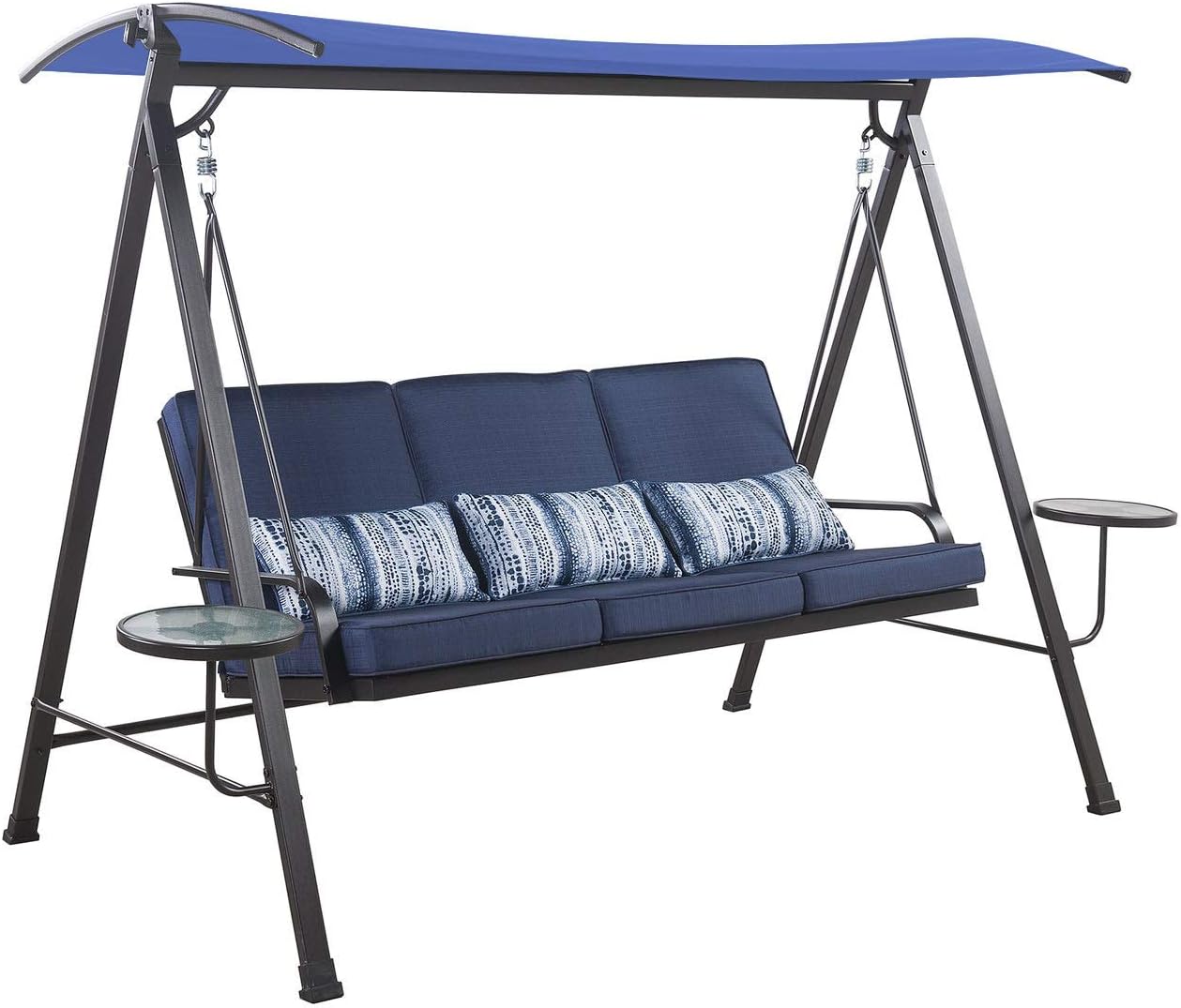 Garden Winds Cubierta superior de repuesto compatible con The Living Accents 20S6026B Swing – True Navy – Riplock 350
