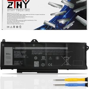 ZTHY GRT01 64Wh – Batería para portátil de 4 celdas compatible con Dell Latitude 5421 5431 5521 5531 Precision 3470 3561 3571 3581 Estación de ZTHY GRT01 64Wh – Batería para portátil de 4 celdas compatible con Dell Latitude 5421 5431 5521 5531 Precision 3470 3561 3571 3581 Estación de