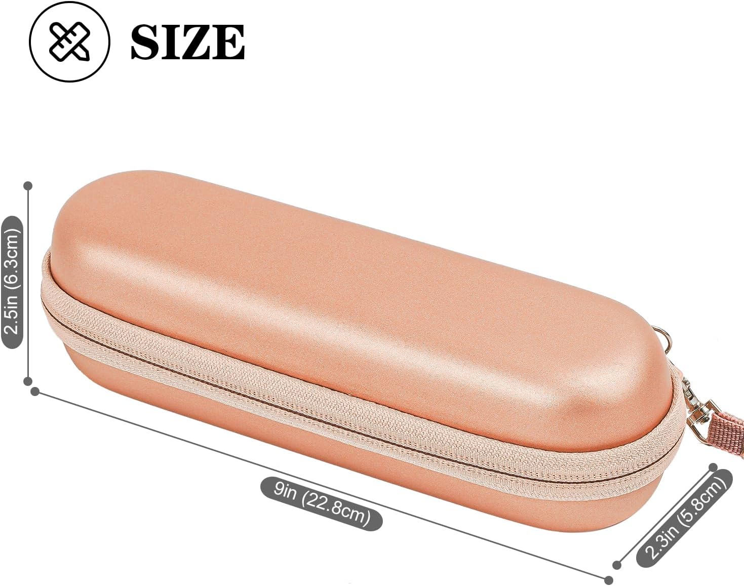 ProCase Funda rígida de viaje para cepillo de dientes eléctrico compatible con Oral-B Pro 1000 8000, Philips Sonicare 1100 5100 6100, bolsa de