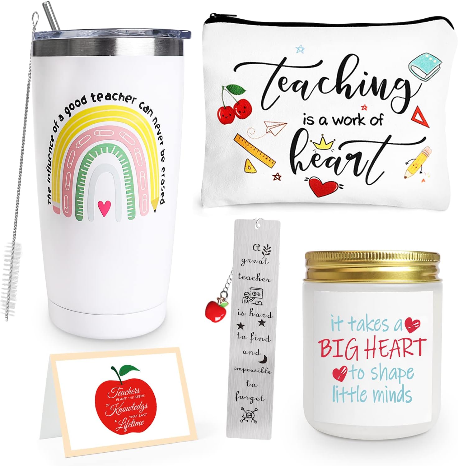 Regalos de agradecimiento para profesores, los mejores regalos para profesores para mujeres, regalos para profesores de fin de año de parte de
