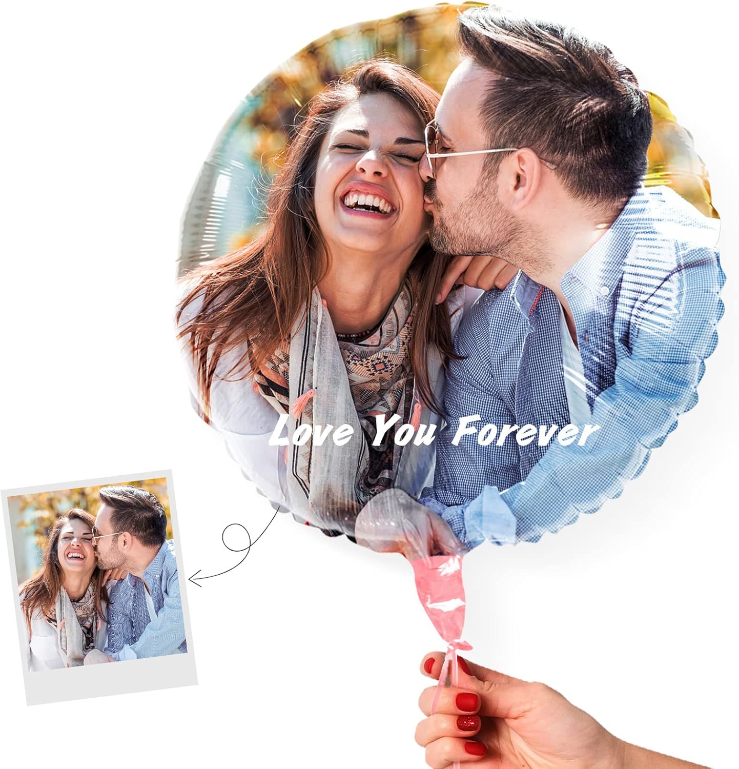 Globos personalizados con texto fotográfico impreso para fiesta con logotipo, nombres, globos, boda, cumpleaños, ducha, fiesta, globos 1 selección