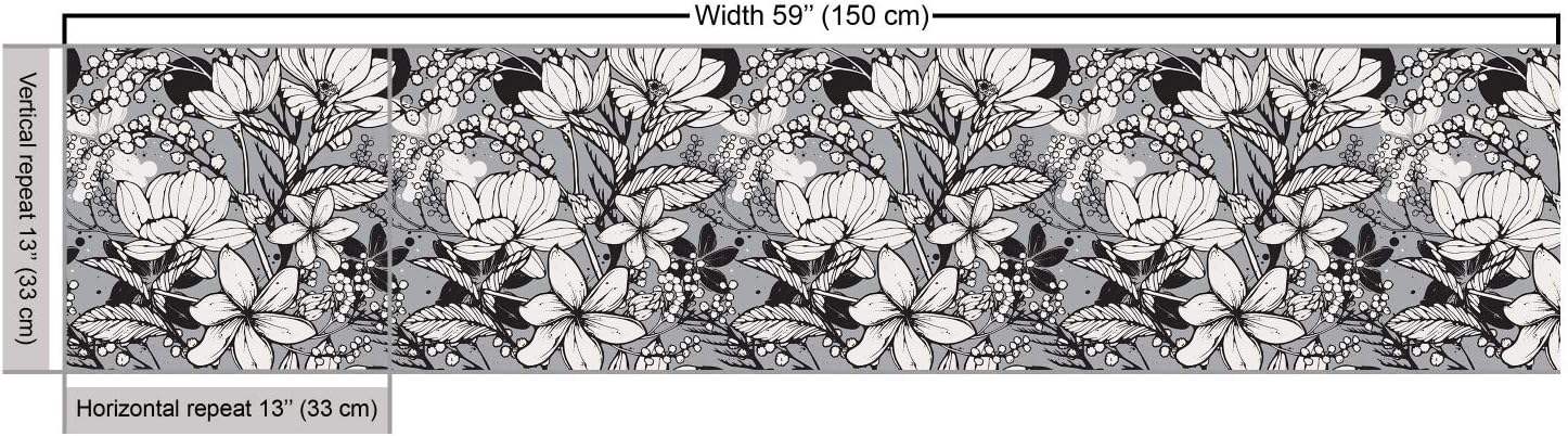 Ambesonne – Tela multicolor con estampado digital por yarda