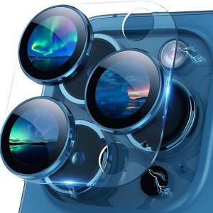 Protector de lente de cámara de diseño para iPhone 15 ProiPhone 15 Pro Max, cobertura completa, disparo nocturno HD, vidrio templado 9H, cubierta de Protector de lente de cámara de diseño para iPhone 15 ProiPhone 15 Pro Max, cobertura completa, disparo nocturno HD, vidrio templado 9H, cubierta de