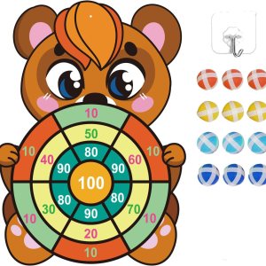 Animal Dart Board for Kids Toys, Dart Board with Sticky Balls Birthday Party Games Indoor Outdoor Sport Games for Children Animal Dart Board for Kids Toys, Dart Board with Sticky Balls Birthday Party Games Indoor Outdoor Sport Games for Children