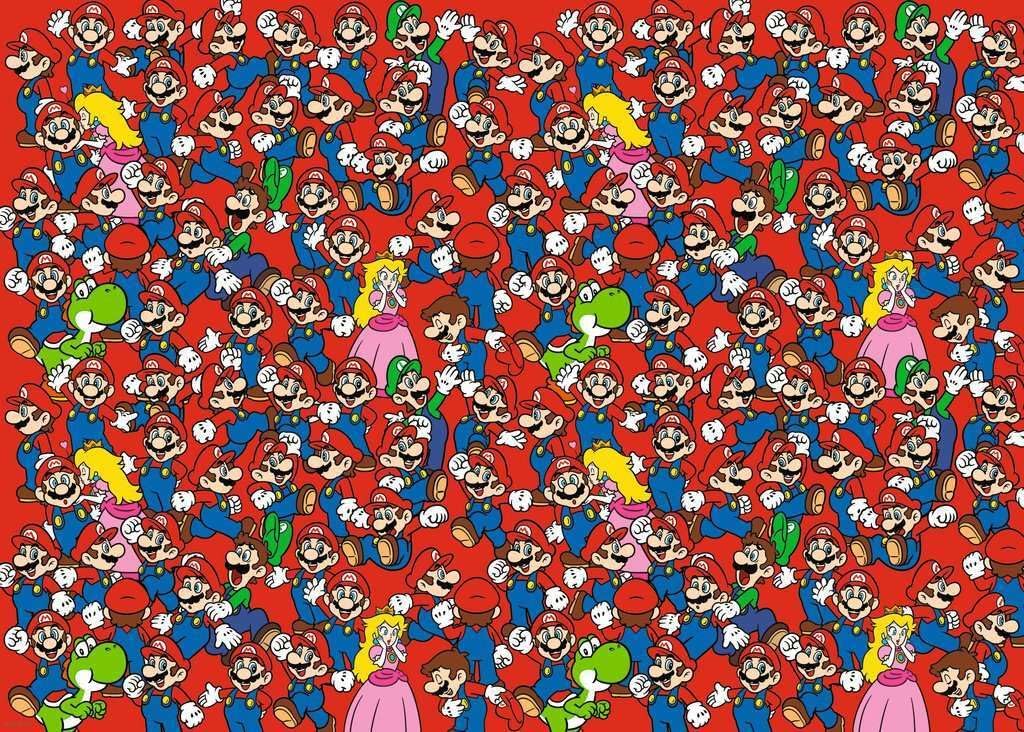 Ravensburger Super Mario Challenge Puzzle – Rompecabezas de 1000 piezas para adultos y niños a partir de 12 años