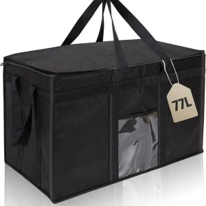 Bolsas enfriadoras grandes aisladas, bolsas reutilizables para alimentos calientes y fríos, plegables de gran capacidad y duraderas, adecuadas para Bolsas enfriadoras grandes aisladas, bolsas reutilizables para alimentos calientes y fríos, plegables de gran capacidad y duraderas, adecuadas para