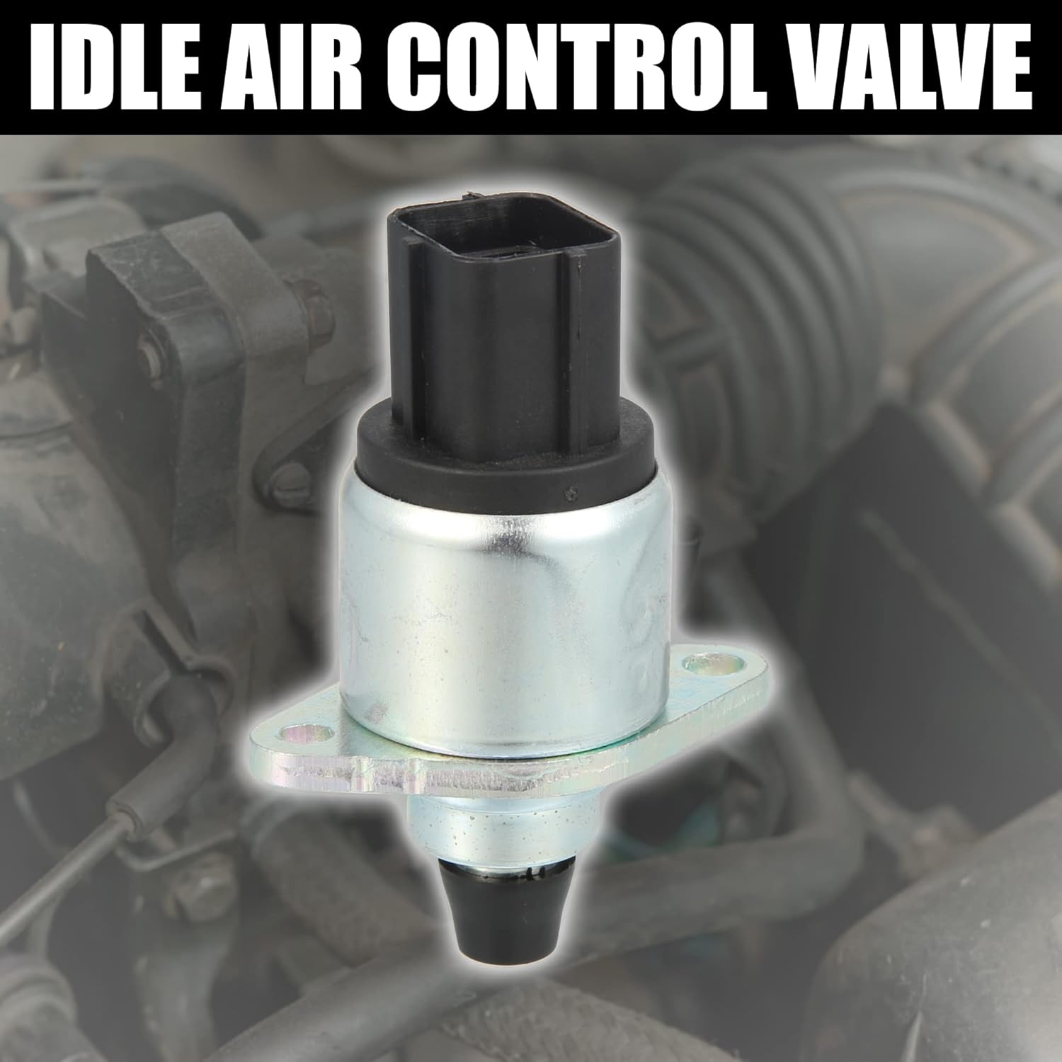 X AUTOHAUX Válvula de control de aire de ralentí para automóvil 22650AA192 22650AA19C Reemplazo con junta para Subaru Impreza Forester 1999-2004