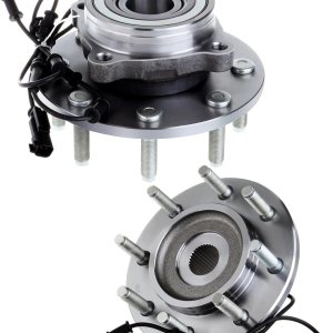 ECCPP Repuesto para par de 2 cojinetes de cubo de rueda delantera 06 07 08 Dodge Ram 2500 3500 1500 4WD 4X4 ECCPP Repuesto para par de 2 cojinetes de cubo de rueda delantera 06 07 08 Dodge Ram 2500 3500 1500 4WD 4X4