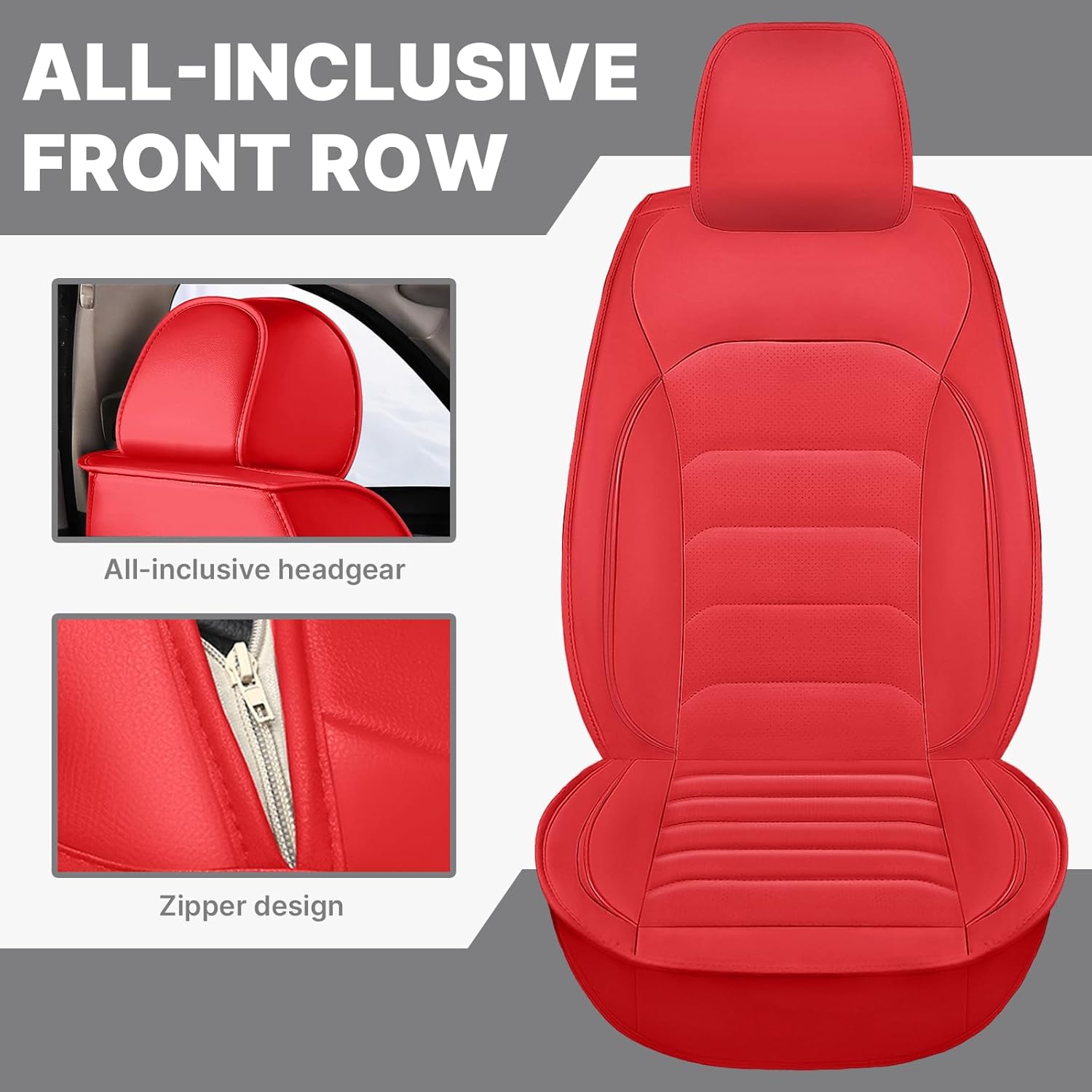 Juego completo de accesorios para fundas de asiento de automóvil, ajuste completo para Chevy Camaro 2010-2023, fundas de asiento delantero de cuero