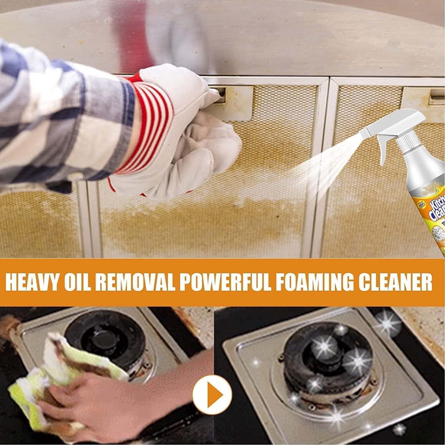 Limpiador de cocina Clean Sweep, limpiador de barrido limpio, limpiador de cocina Cleansweep, limpiador de cocina multiusos Cleansweep (1 unidad)
