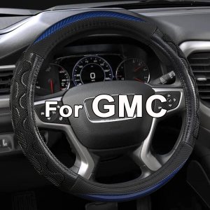 GIANT PANDA Cubierta Del Volante Para GMC Sierra, 15.5-16 Pulgadas – Azul GIANT PANDA Cubierta Del Volante Para GMC Sierra, 15.5-16 Pulgadas – Azul