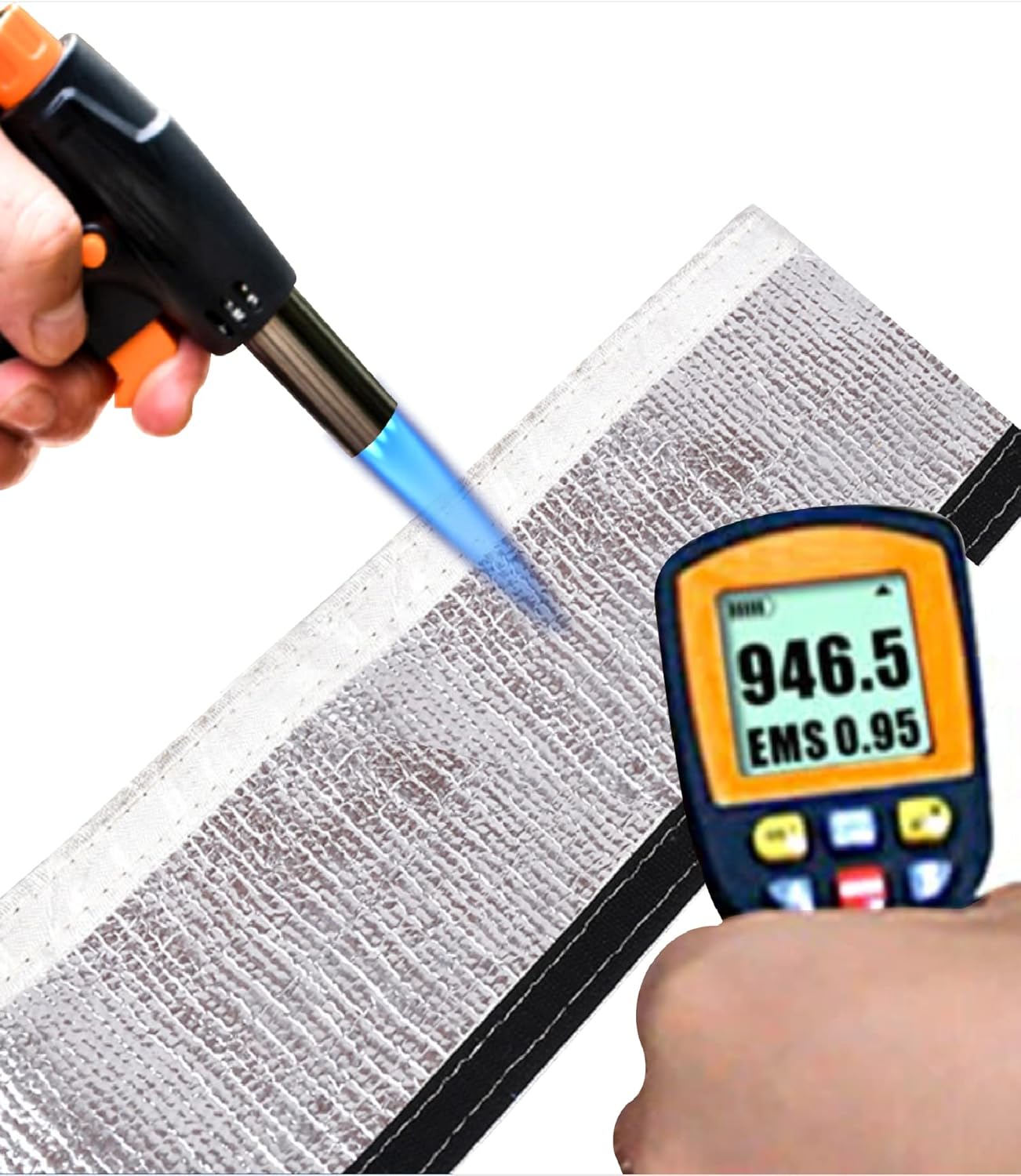 Funda de calor aluminizada para protección contra el calor, línea de combustible, cable de calor para la máxima protección contra el calor,
