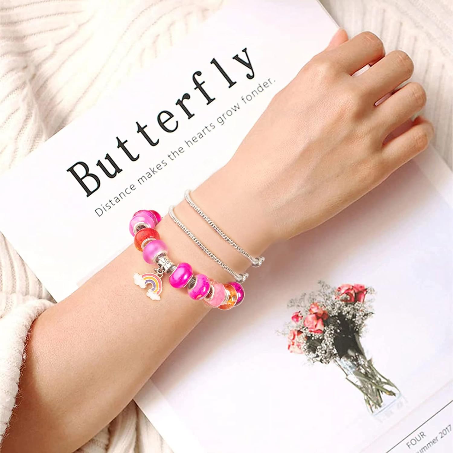 20 pulseras de cadena de serpiente de 6.3 pulgadas para hacer joyas, pulseras ajustables con dije de serpiente, cadenas con pulsera auxiliar, cadena