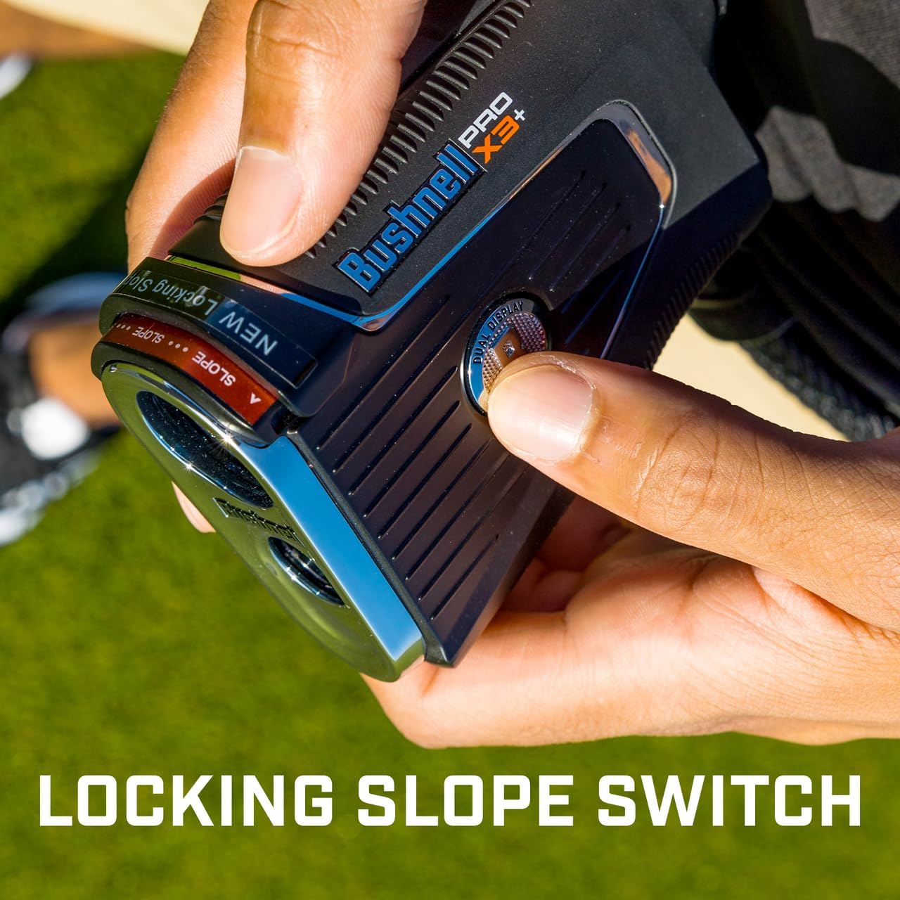 Bushnell Golf Pro X3 – Telémetro láser con caja de regalo inclinada, incluye toalla de microfibra PlayBetter y batería adicional, caja de regalo