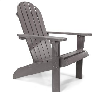 Silla Adirondack tradicional, aspecto de madera real, sillas de plástico para exteriores para todo tipo de clima, para fogata, patio, piscina, fácil Silla Adirondack tradicional, aspecto de madera real, sillas de plástico para exteriores para todo tipo de clima, para fogata, patio, piscina, fácil