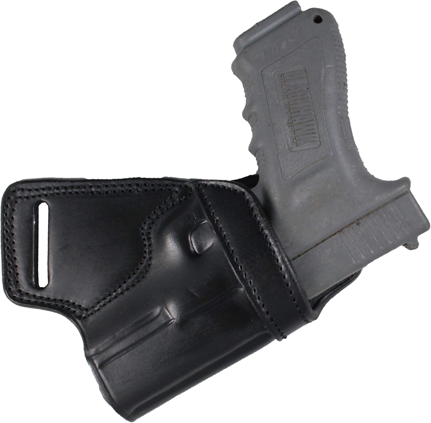 Funda de cuero hecha a mano de primera calidad con espalda pequeña para pistola SOB