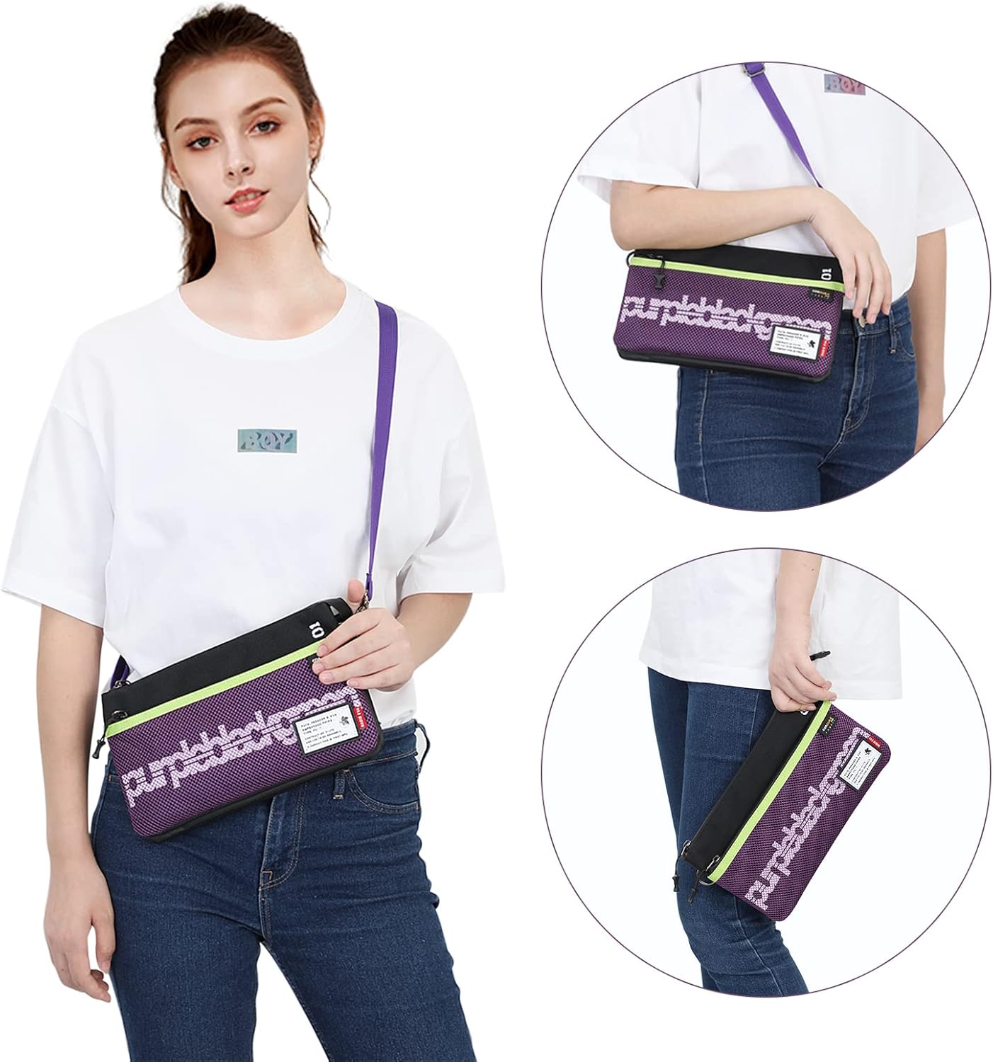 FIREFIRST X RADIO EVA – Bolso bandolera de hombro Evangelion Sacoche