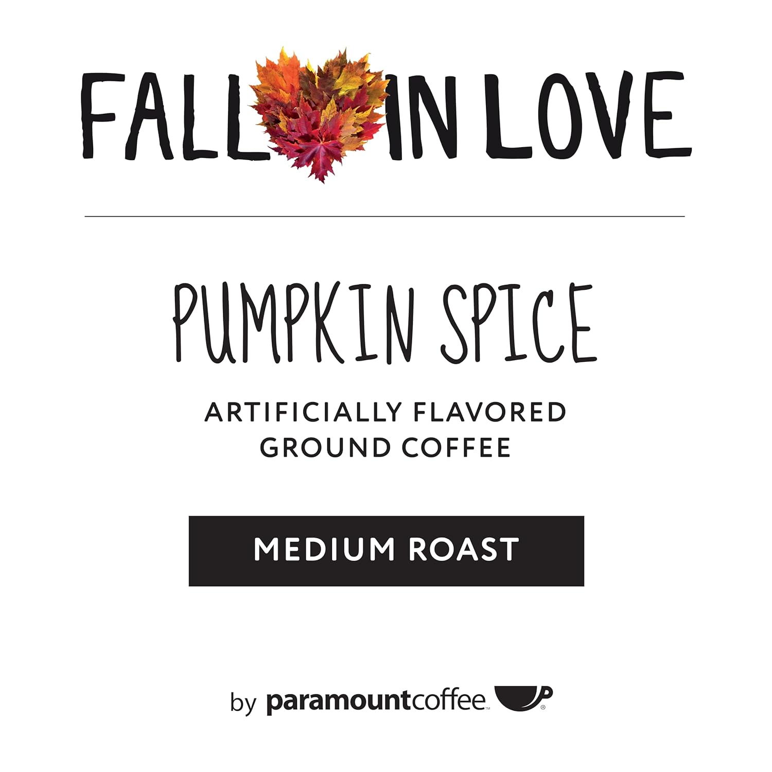 Café con sabor a especias de calabaza Fall In Love 12 onzas