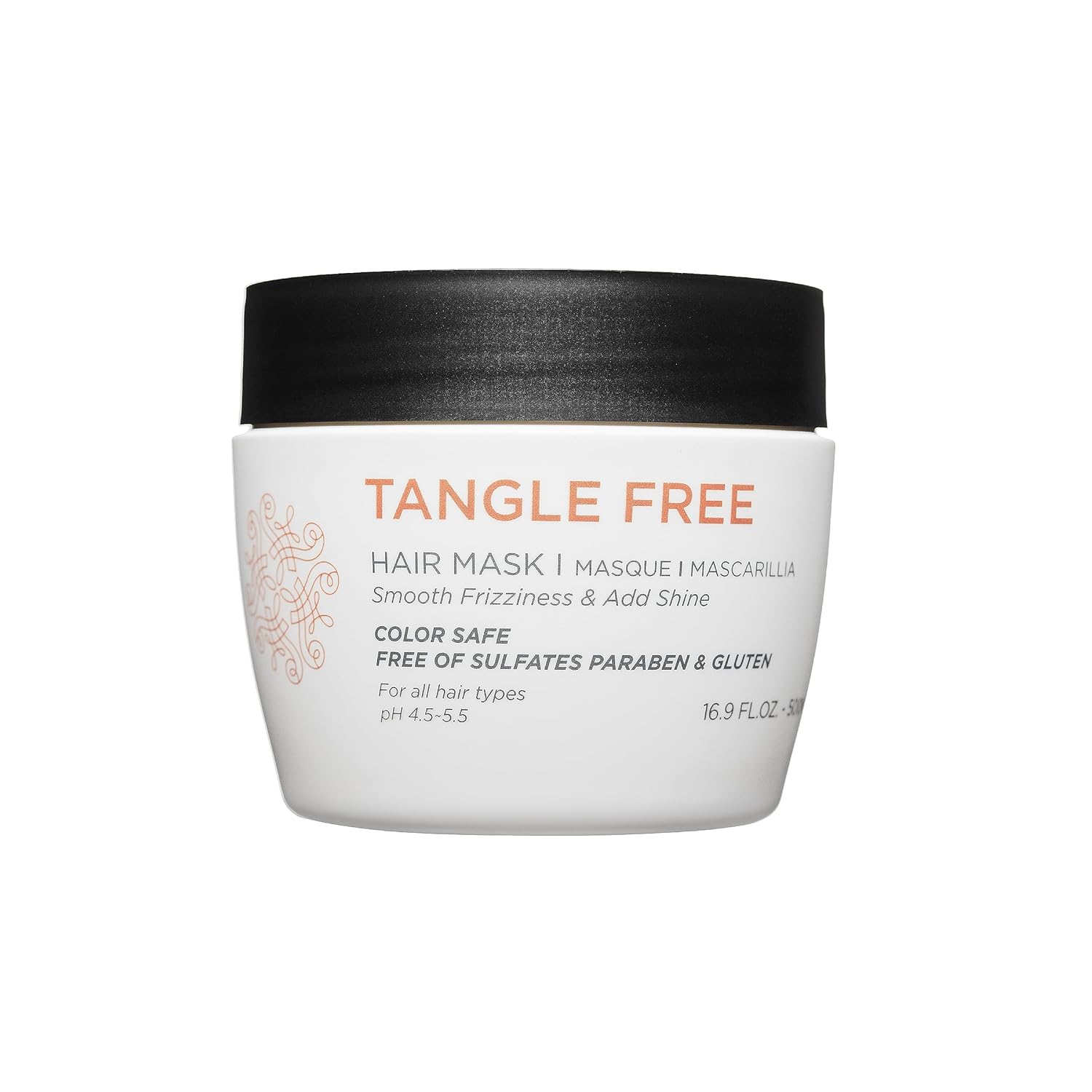 Luseta – Mascarilla para el cabello sin enredos para mujeres y hombres para desenredar con queratina y aceite de argán, máscara de cabello segura
