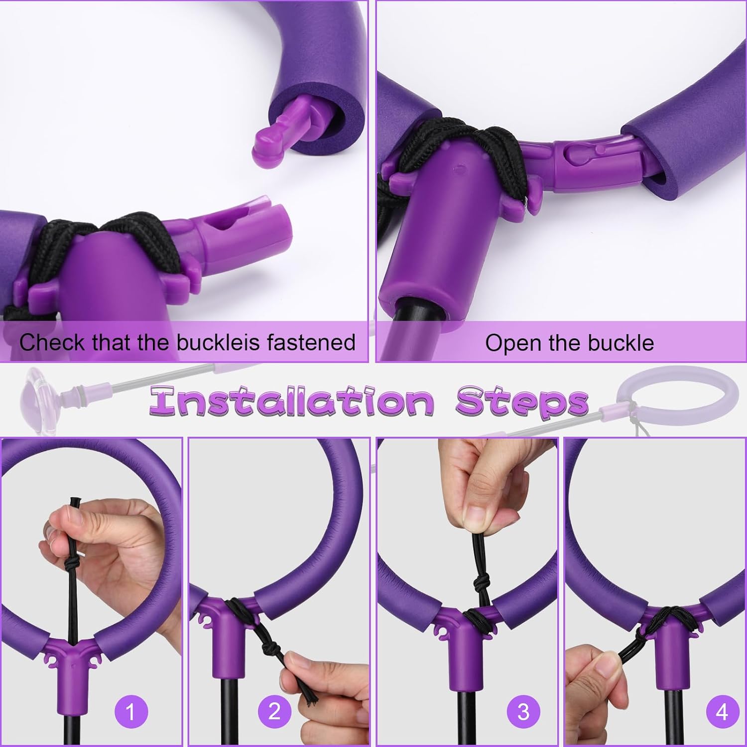 VCVOIP Pelota de salto de tobillo para niños, rueda flash colorida plegable para niños y niñas, juguetes para interiores y exteriores, juguetes para