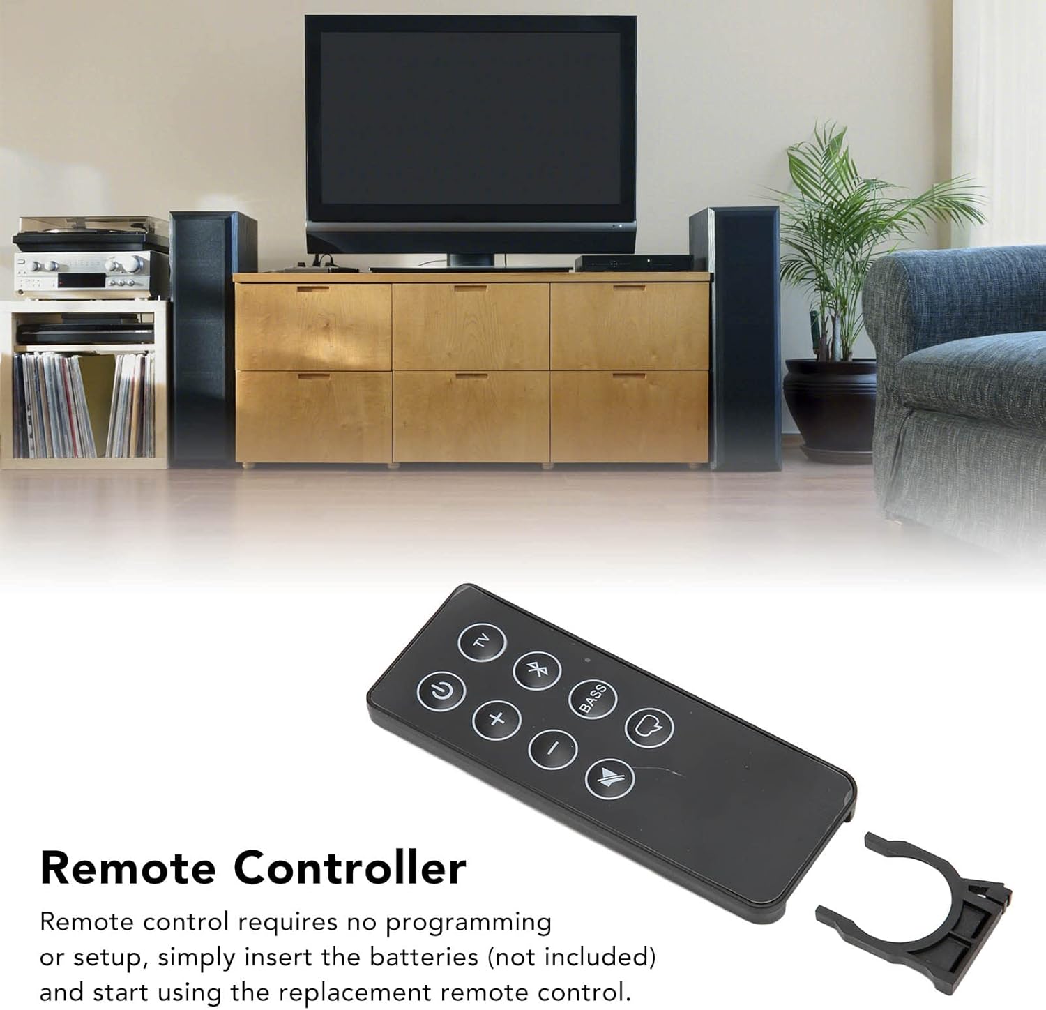 Mando a distancia universal para Bose 5101510 Series II15 Series II, control remoto de repuesto para barra de sonido 418775 410376 431974 845194