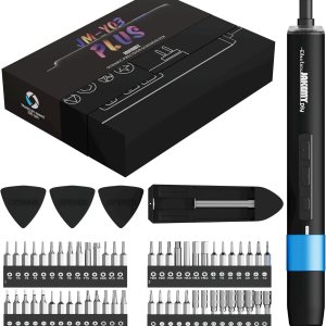 JAKEMY – Juego de destornilladores eléctricos de precisión, 61 en 1, manual y automático, juego de destornilladores de potencia de torsión JAKEMY – Juego de destornilladores eléctricos de precisión, 61 en 1, manual y automático, juego de destornilladores de potencia de torsión