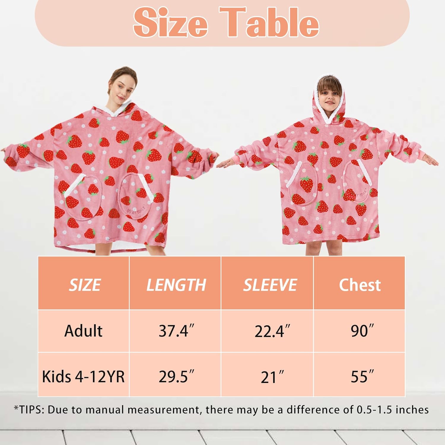 Zando Manta con capucha 2024, manta para niños y adultos, regalo cómoda, sudadera con capucha de gran tamaño, forro polar Sherpa