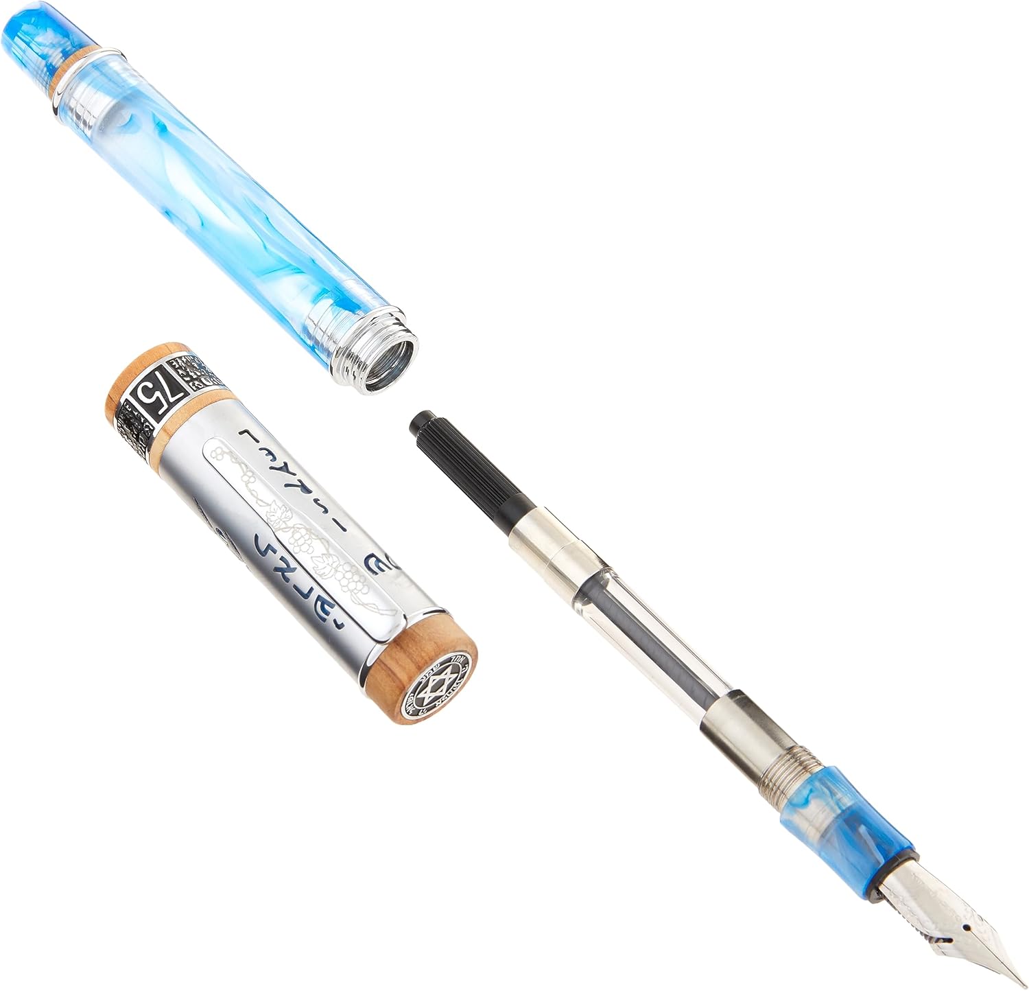 Conklin Israel 75 ANIVERSARY DIAMOND JUBILEE COLLECTION Edición Limitada 1948 Pluma Estilográfica – Omniflex