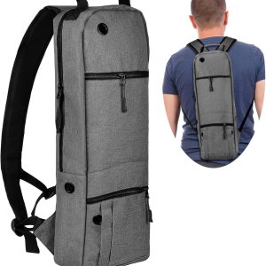 Soporte portátil para mochila con tanque de oxígeno solo para tamaño D (M-15), cómoda mochila con cilindro de oxígeno médico con correas duraderas, Soporte portátil para mochila con tanque de oxígeno solo para tamaño D (M-15), cómoda mochila con cilindro de oxígeno médico con correas duraderas,