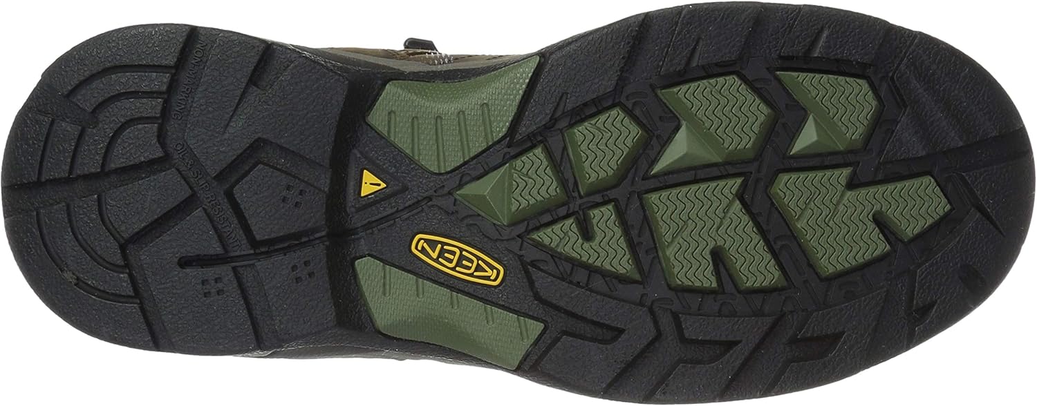 KEEN Utility Botas de trabajo impermeables Detroit XT de altura media con punta de acero para hombre