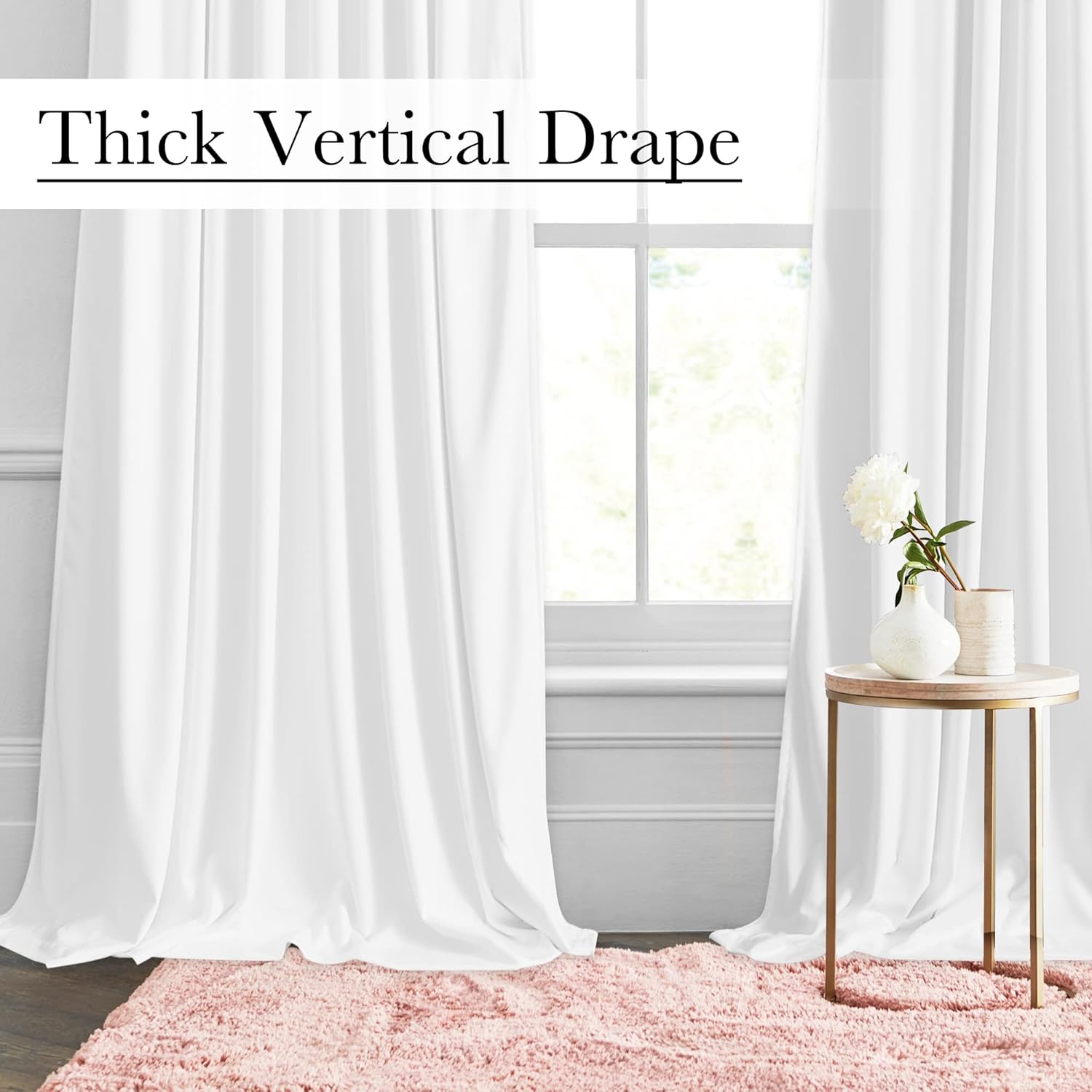 StangH – Cortinas de terciopelo que protegen la privacidad, con atenuación de luz, para guardería, sala, dormitorio, decoración elegante del hogar,