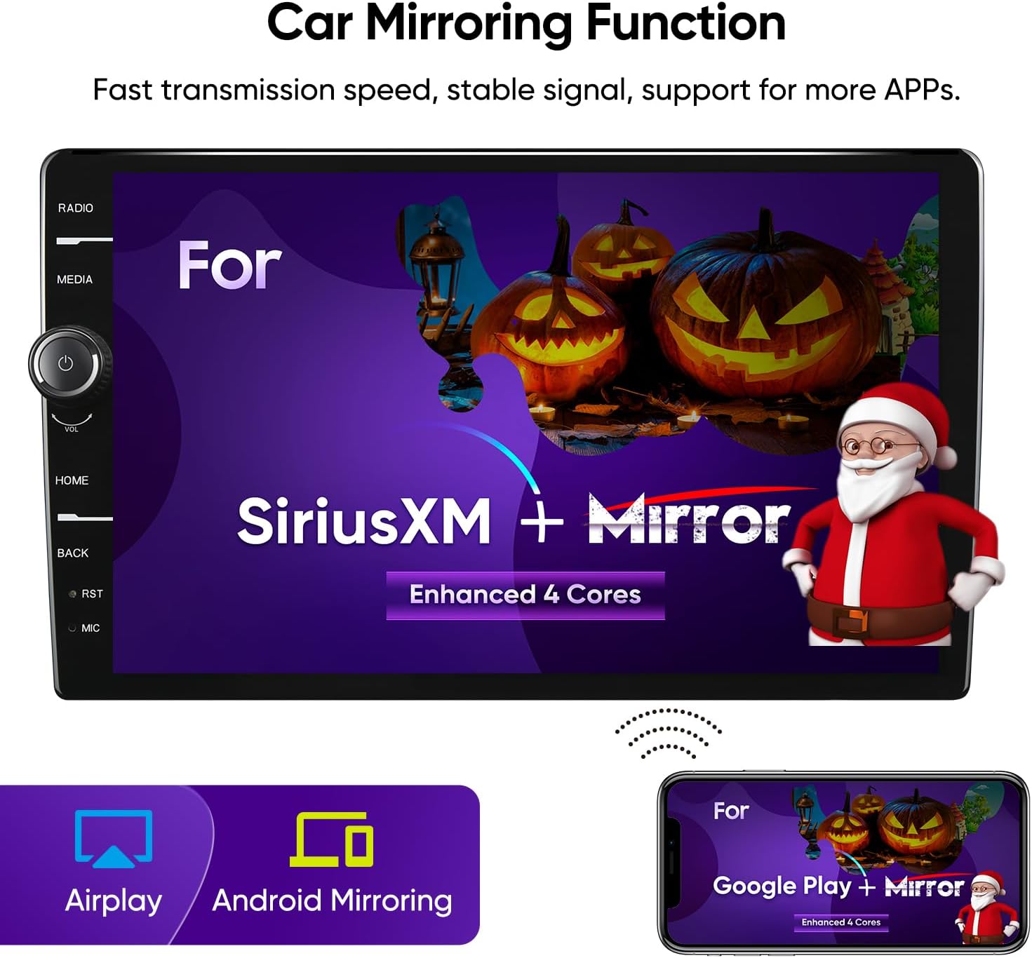 5G WiFi 8Core compatible con 2010-2013 Mazda 3 sistemas de audio radio estéreo para coche con Carplay y Android AutoAirplayMirroring1080P SWC