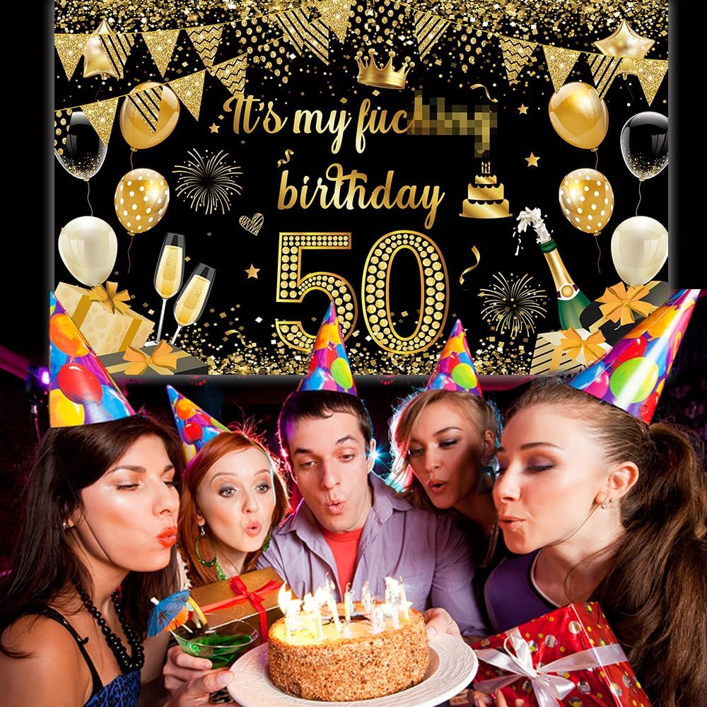 Fondo de pancarta con texto en inglés “It’s My Birthday”, fondo grande para decoraciones de fiesta de cumpleaños, divertidos suministros de