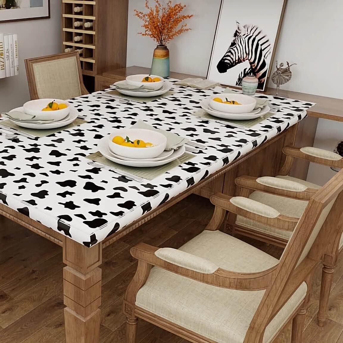 Papel de contacto con manchas blancas y negras, papel tapiz autoadhesivo de 17.7 x 1200 pulgadas, papel tapiz autoadhesivo de vinilo blanco y negro,