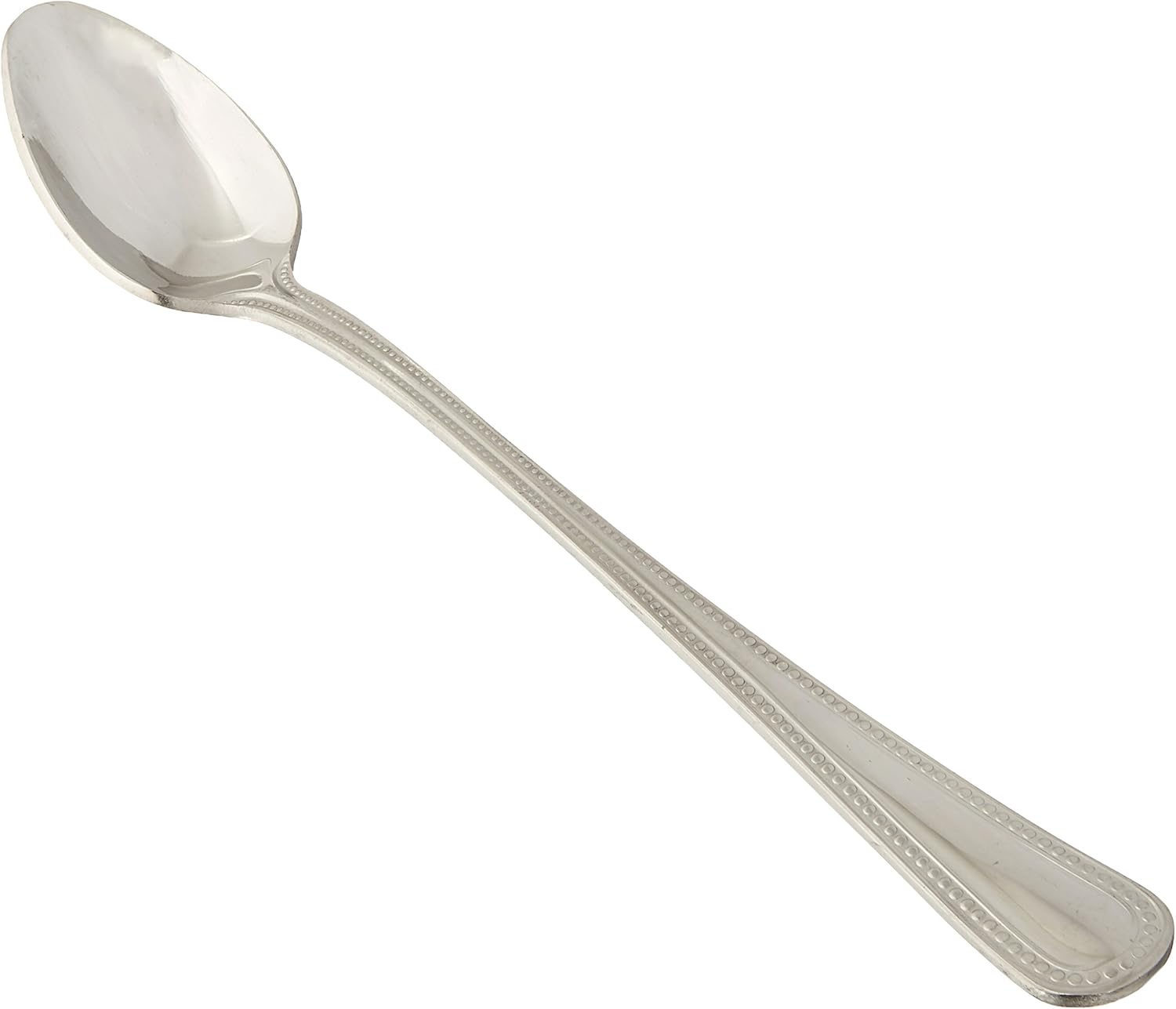 Winco Deluxe Pearl – Juego de cucharaditas heladas de 12 piezas, acero inoxidable 18-8