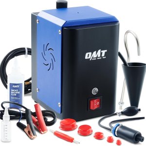Orion Motor Tech Detector de fugas de humo OMT, máquina de humo automotriz con bolsa de aire de entrada de aceite mineral y 4 adaptadores de cono, Orion Motor Tech Detector de fugas de humo OMT, máquina de humo automotriz con bolsa de aire de entrada de aceite mineral y 4 adaptadores de cono,
