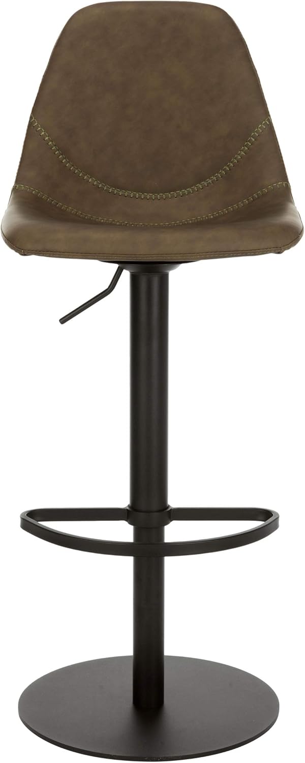 Safavieh Home Collection Sky Olive Adjustable Swivel Bar Stool