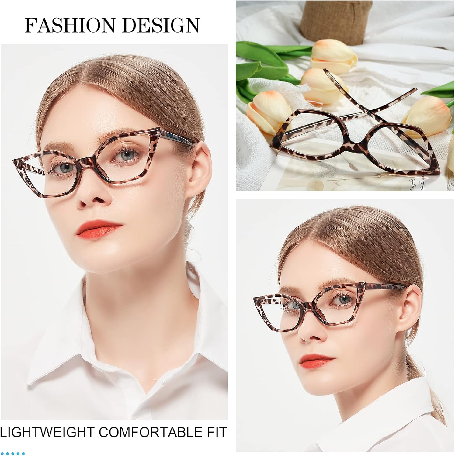 MARE AZZURO Gafas de lectura de ojo de gato para mujer, estilo retro, lindos, 0, 1, 0, 1,25, 1,5, 1,75, 2,0, 2,25, 2,5, 2,75, 3,0, 3,5, 4,0, 5,0, 6,0