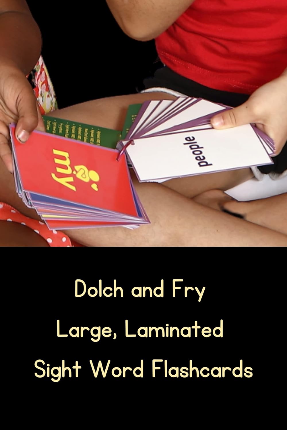 Dolch Pre-Primer – Tarjetas flash con imágenes para niños de 4 años en adelante, prekínder y jardín de infantes