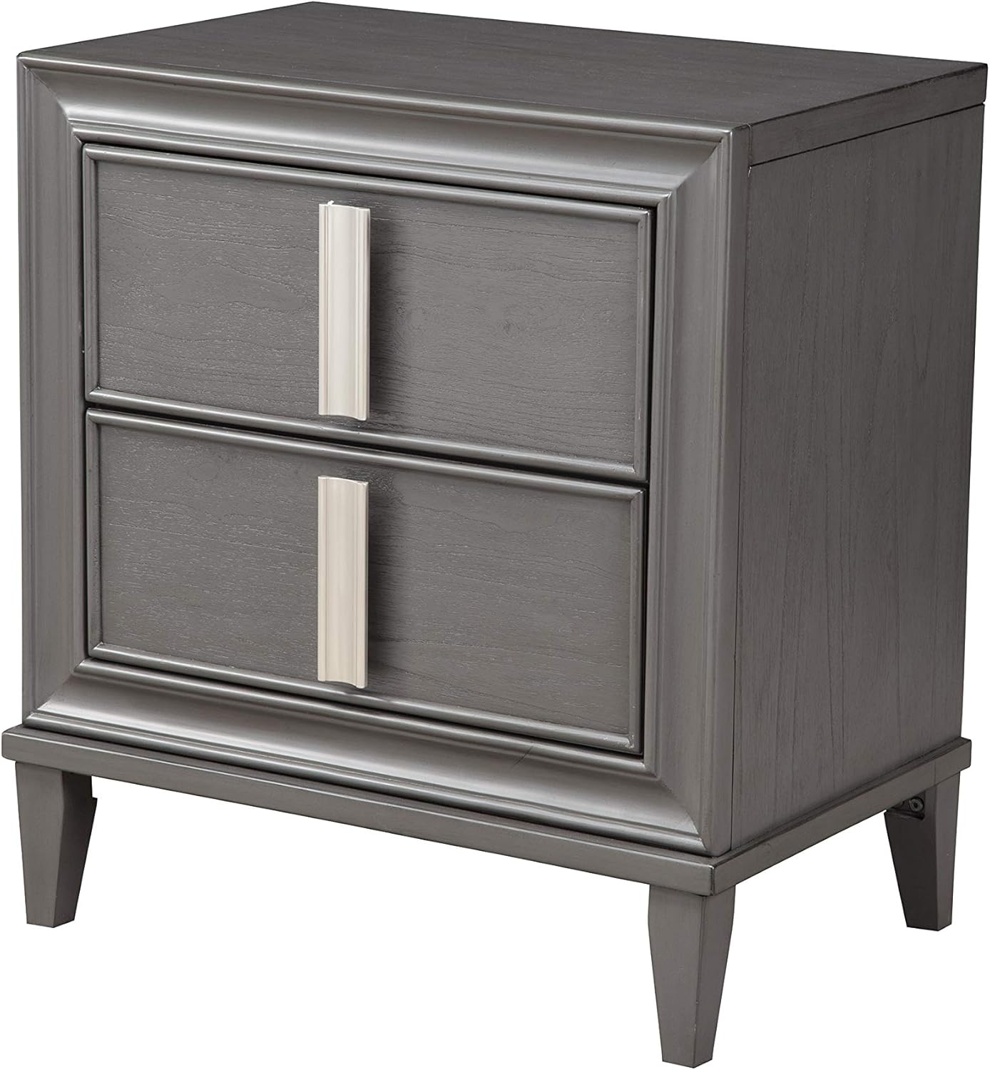 Lorraine – Mesita de noche, color gris