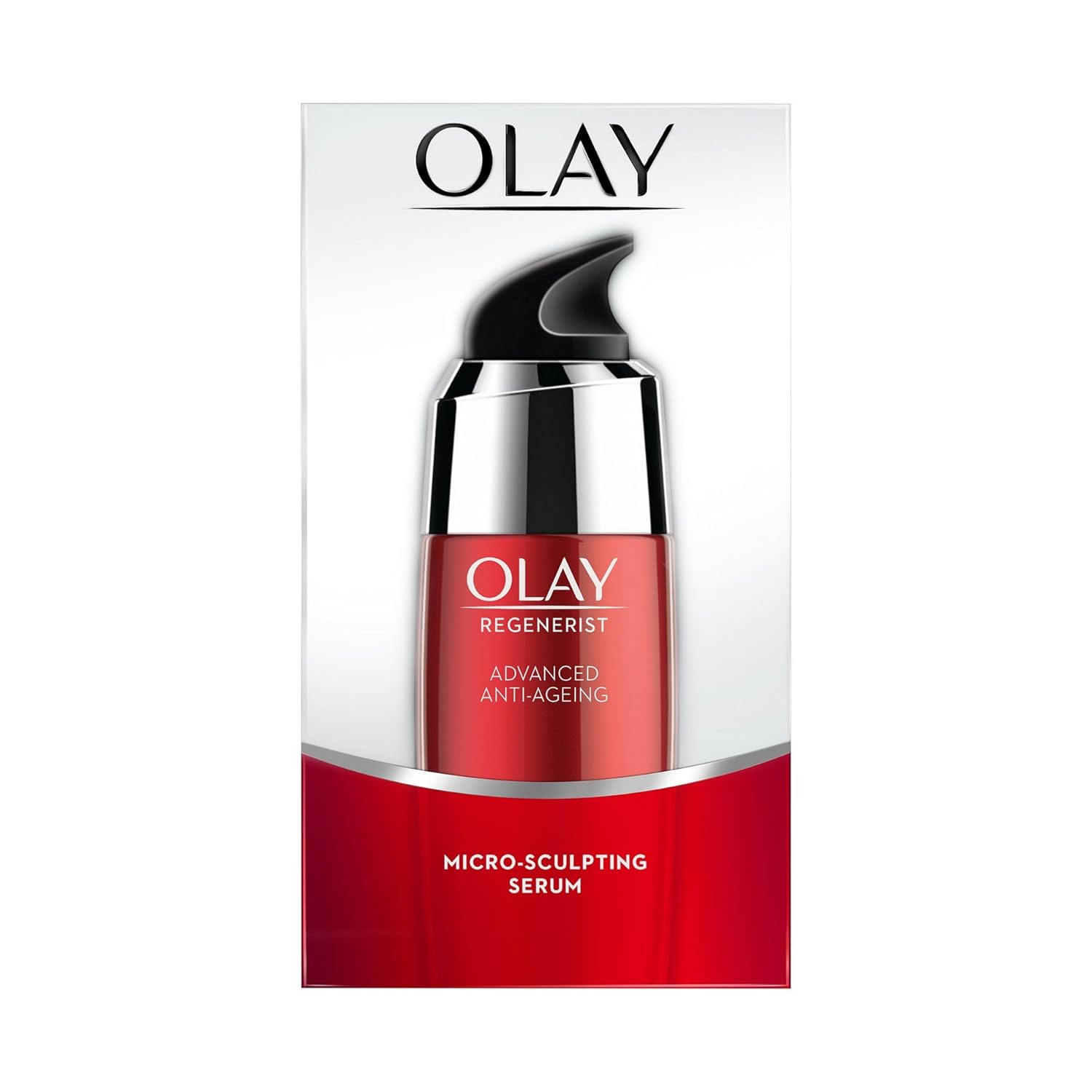 Olay Regenerist Advanced – Suero microescultor antienvejecimiento + hidratación intensa con complejo reafirmante Hydra, crema para la piel, 1.7 fl