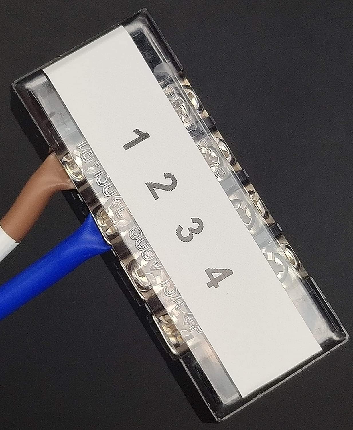 Cinta de etiquetas compatible de repuesto para M21-500-499-TB-negro sobre blanco tela de nailon de alta adherencia de 12 pulgadas, longitud de 16