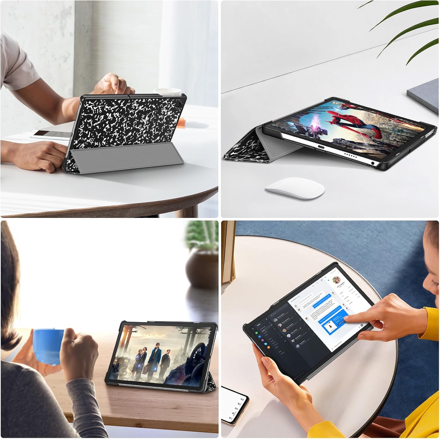 Fintie Funda para tablet Onn 11 Pro – Funda protectora de cuero vegano de alta calidad con soporte multiángulo para tablet ONN Pro 11  11 pulgadas
