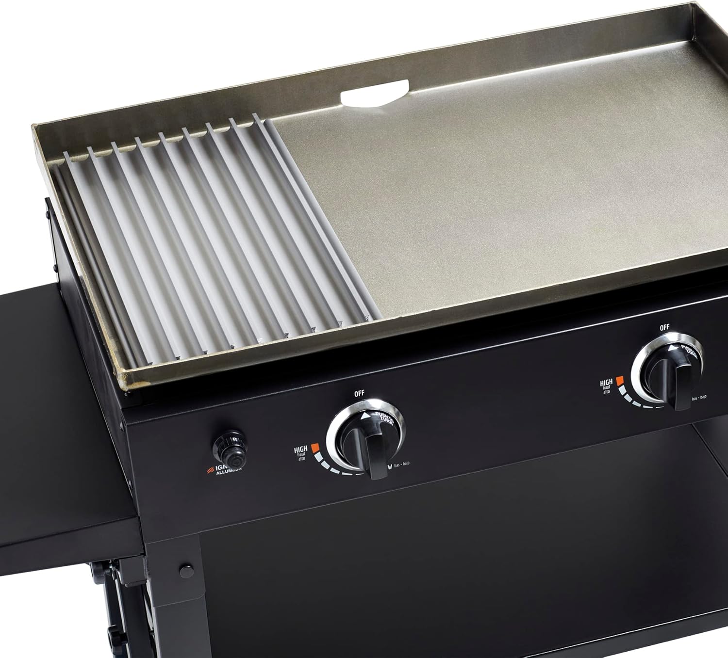GrillGrate – Rejillas de parrilla para Blackstone – 15 pulgadas de profundidad por 9.25 pulgadas de ancho – Sear’NSizzle GrillGrate para Blackstone
