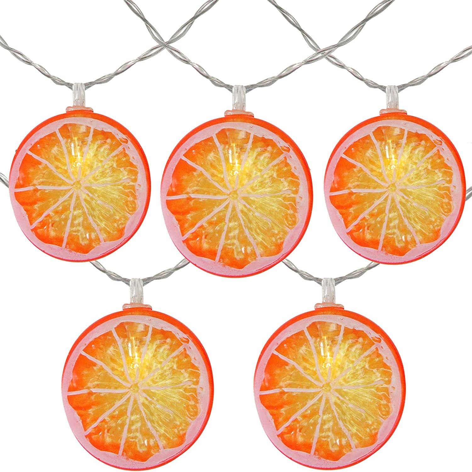 Guirnalda de luces de frutas alimentadas por pilas, lámpara de iluminación para interiores y exteriores, fresa, uva, sandía, limónplátano, para